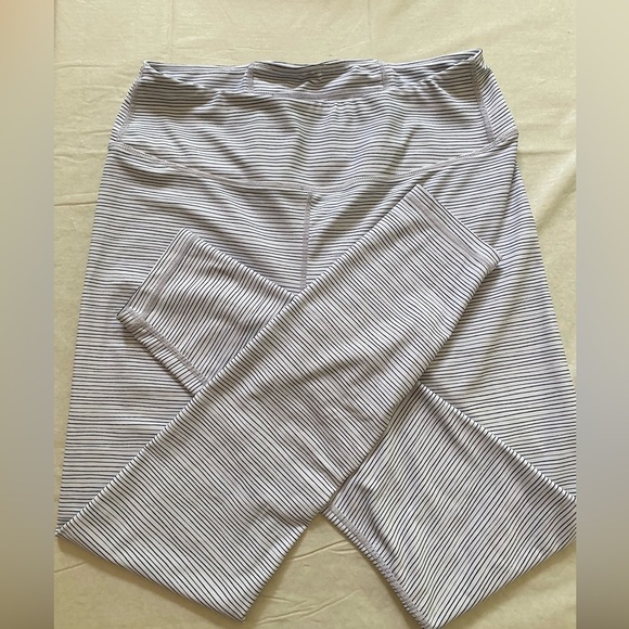 Allfenix Pants - AllFenix Piper Black/White Stripe Leggings